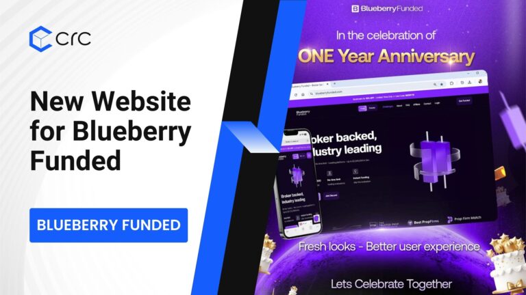 Blueberry Funded Unveils New Website Faster, Cleaner, and Trader-Focused